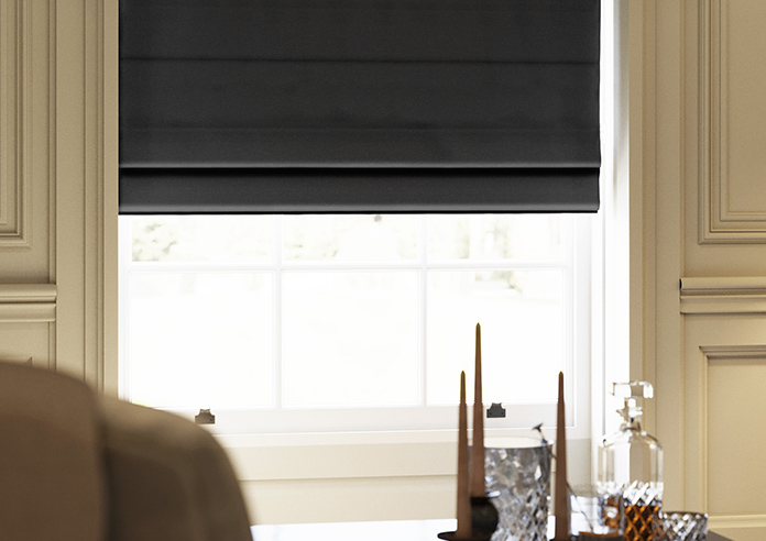 Norleigh, Noir - Twist&Fit Roman Blind - Image 5